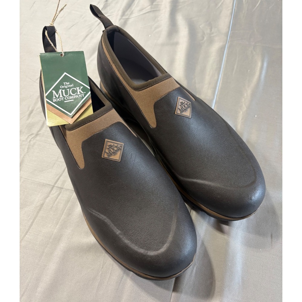 Muck Boot Company Excursion Pro Low Mens Brown Waterproof Shoes FRLC900 Size 14